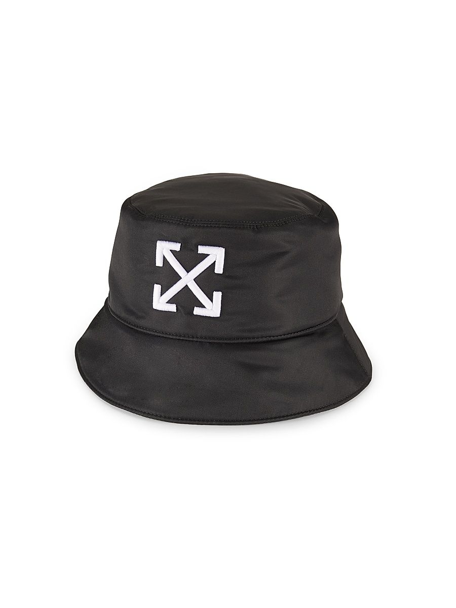 Men's Arrow Bucket Hat - Black White - Size Medium