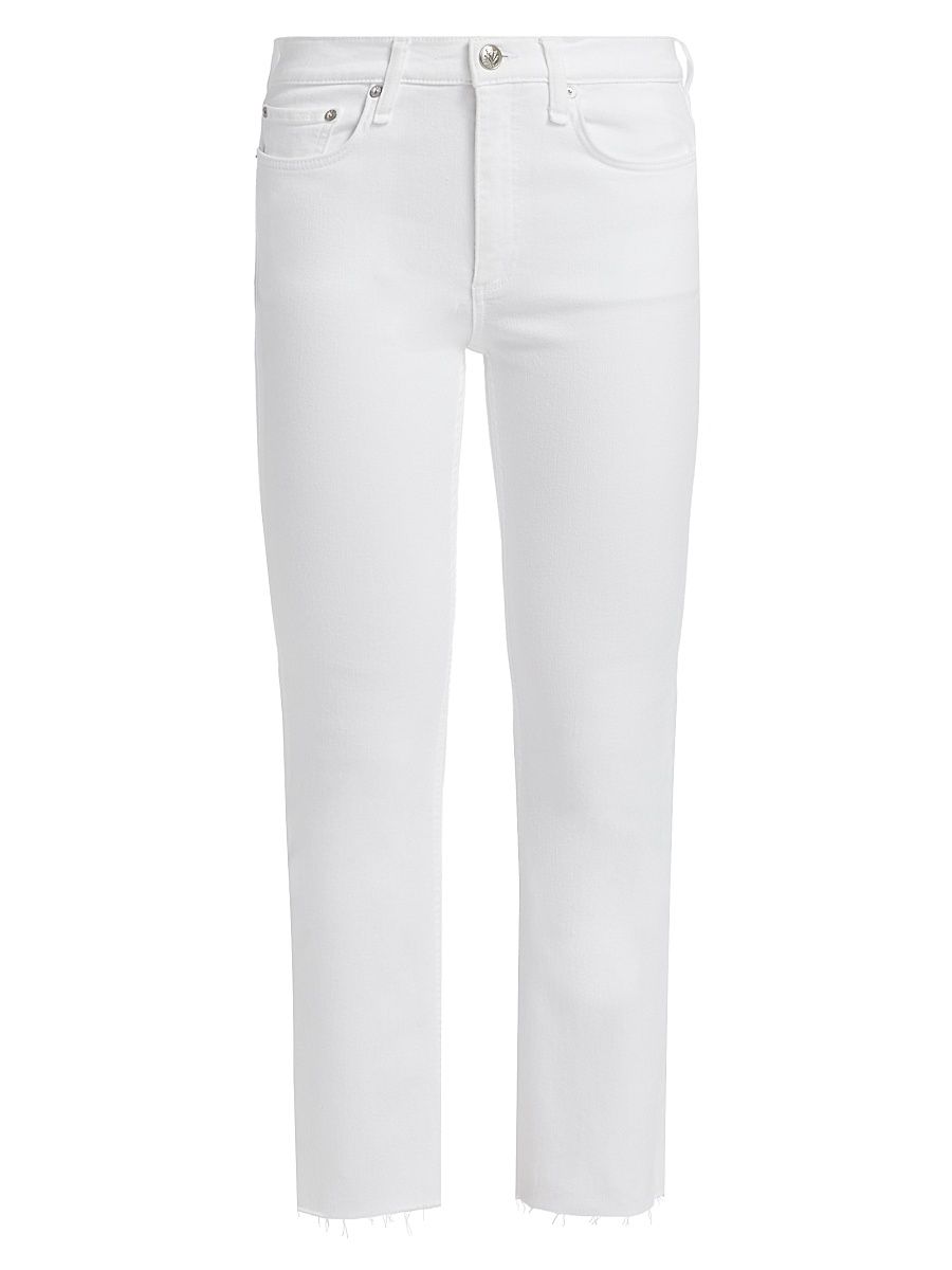 Women's Peyton Flexi Mid-Rise Boot-Cut Jeans - Optic White - Size 30