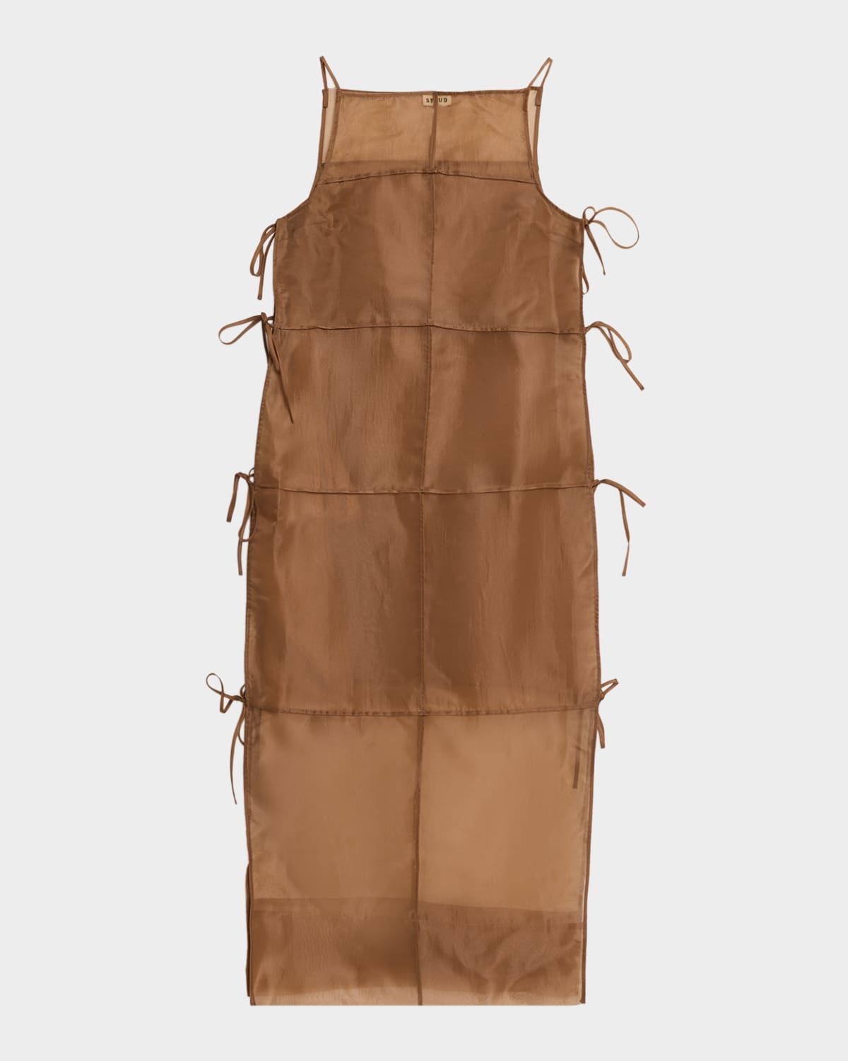 Chandler Paneled Sheer Maxi Dress
