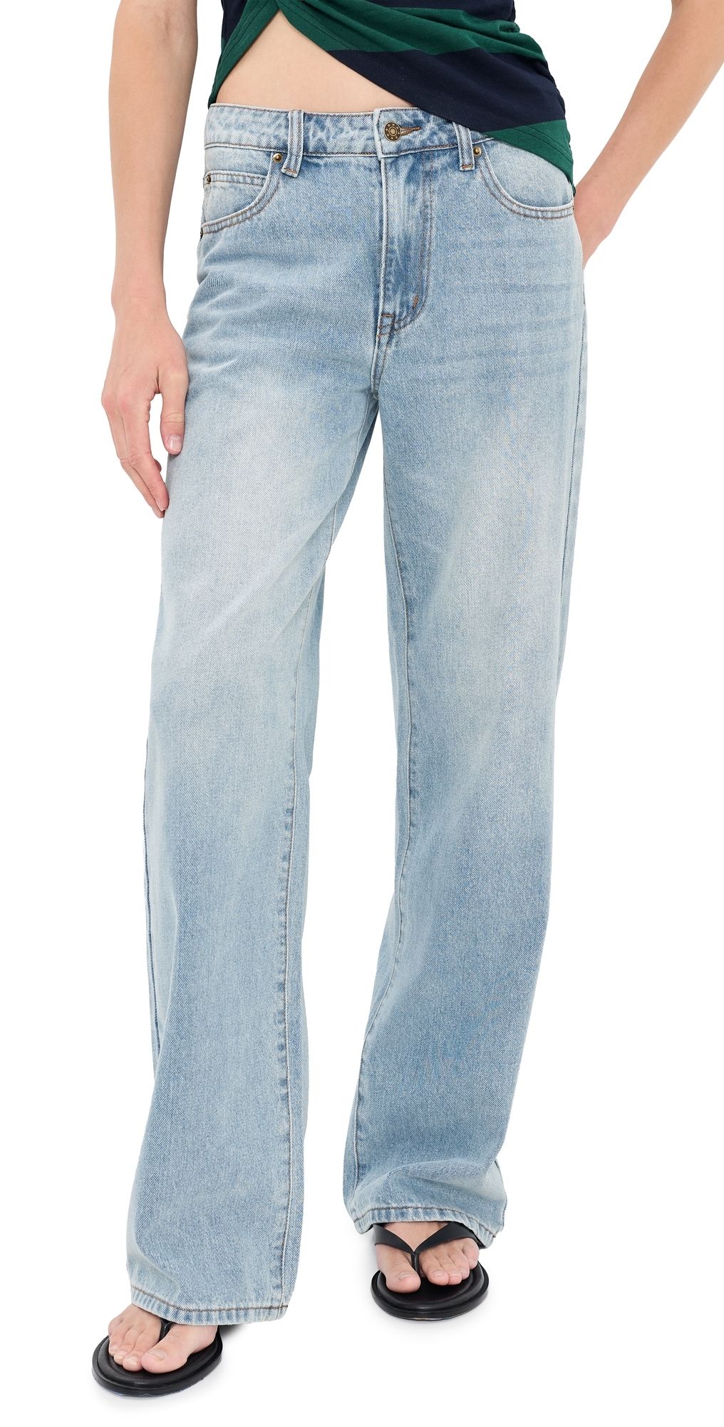 Lioness Top Model Jeans Light Denim XS