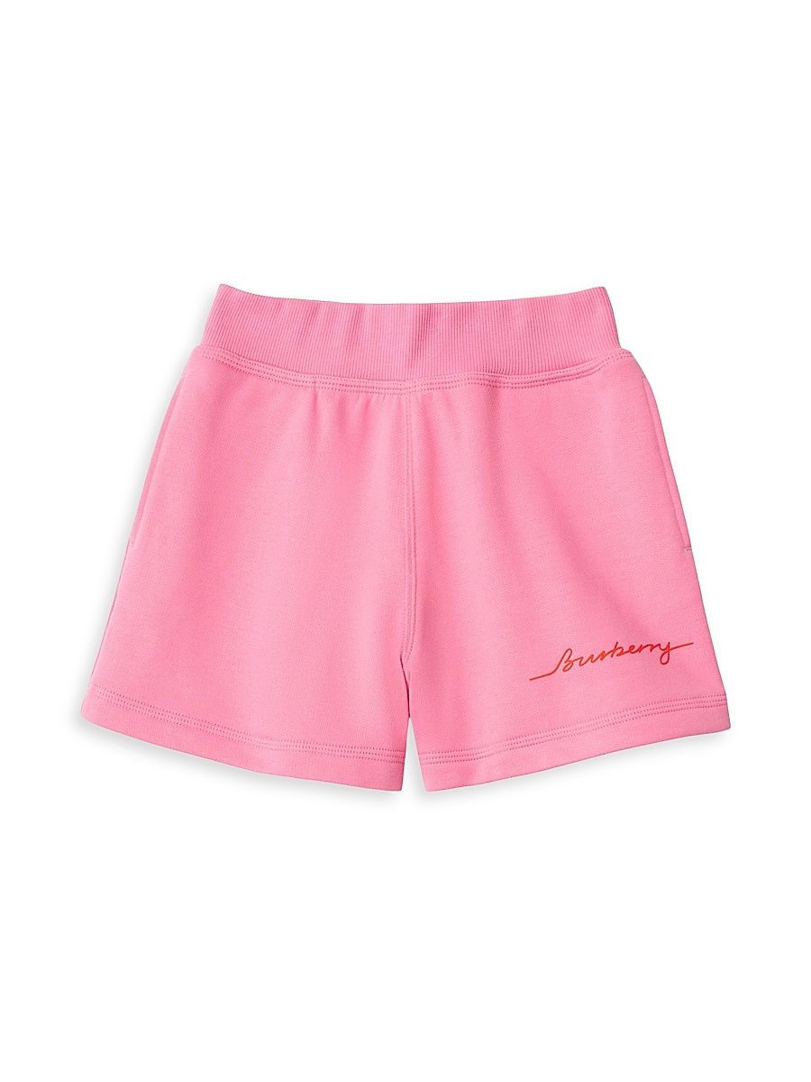 Baby Girl's, Little Girl's & Girl's Logo Sweat Shorts - Blossom - Size 6 Months