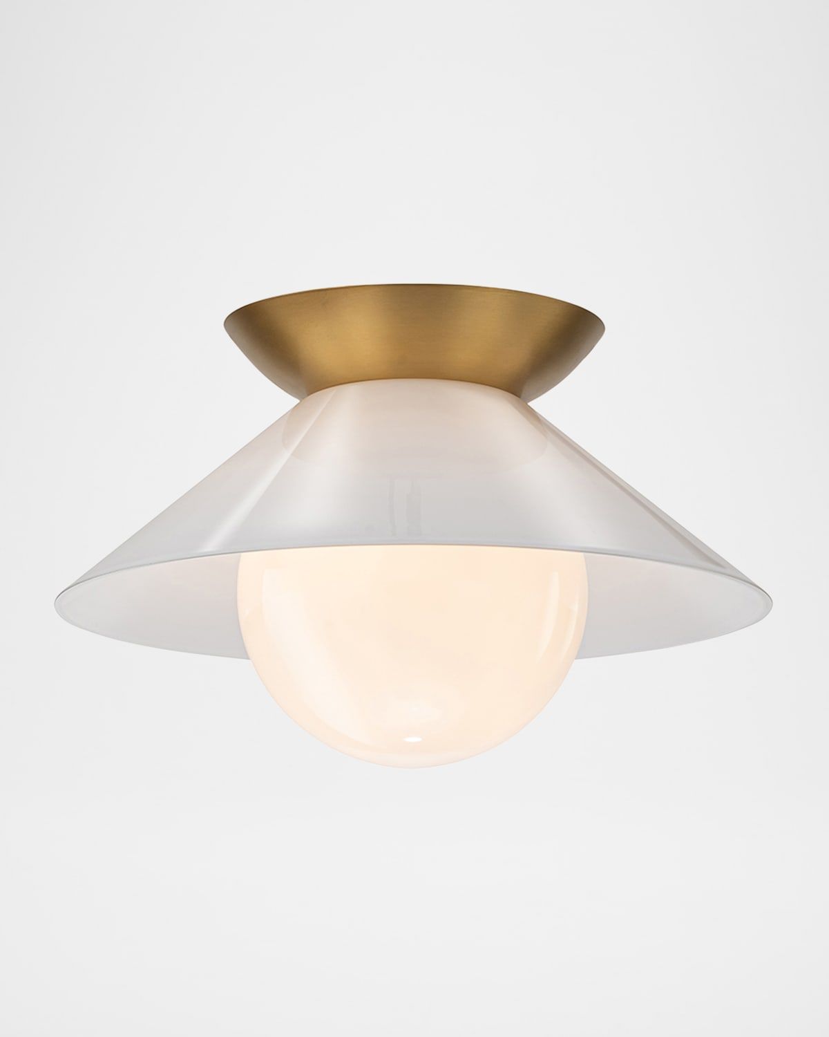 Saucer 14" Flush Mount