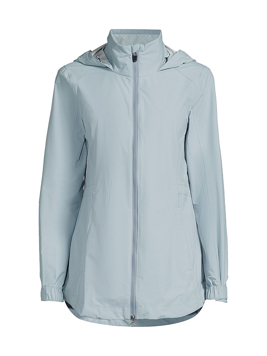 Women's Libby Rain Jacket - Blue Smoke - Size Large