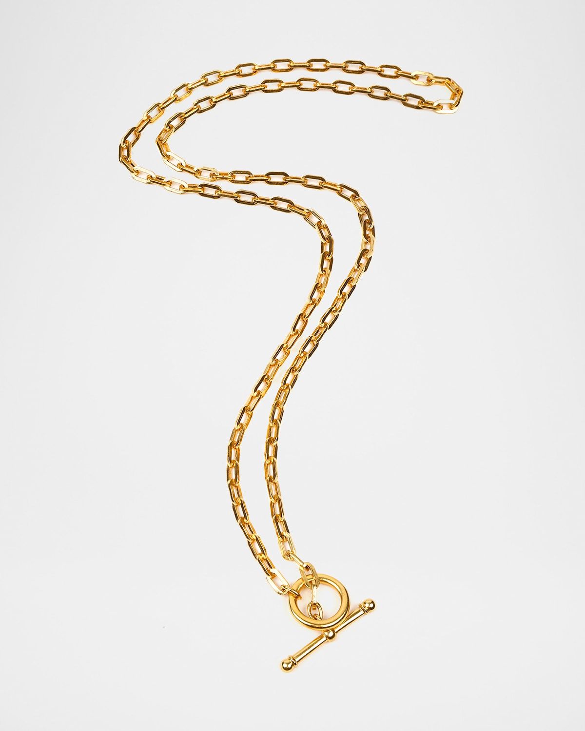 Long Oval-Link Necklace