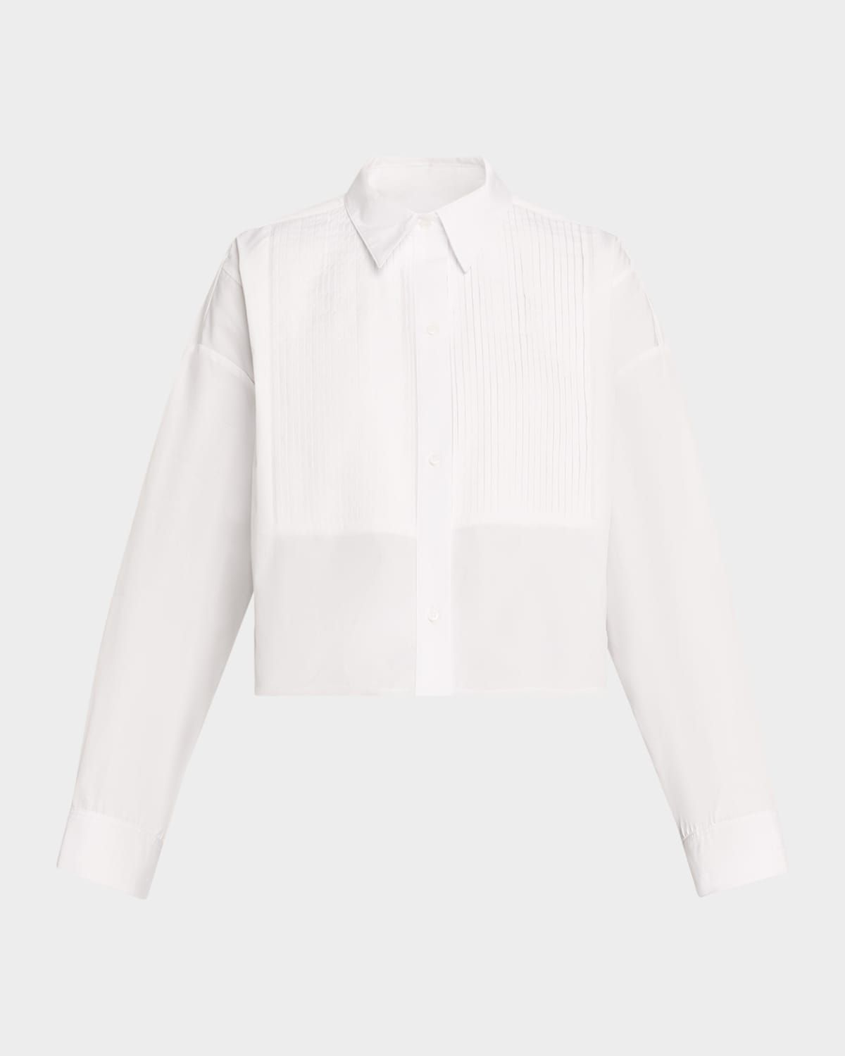 Soon To Be Ex Bib Compact Cotton Poplin Shirt