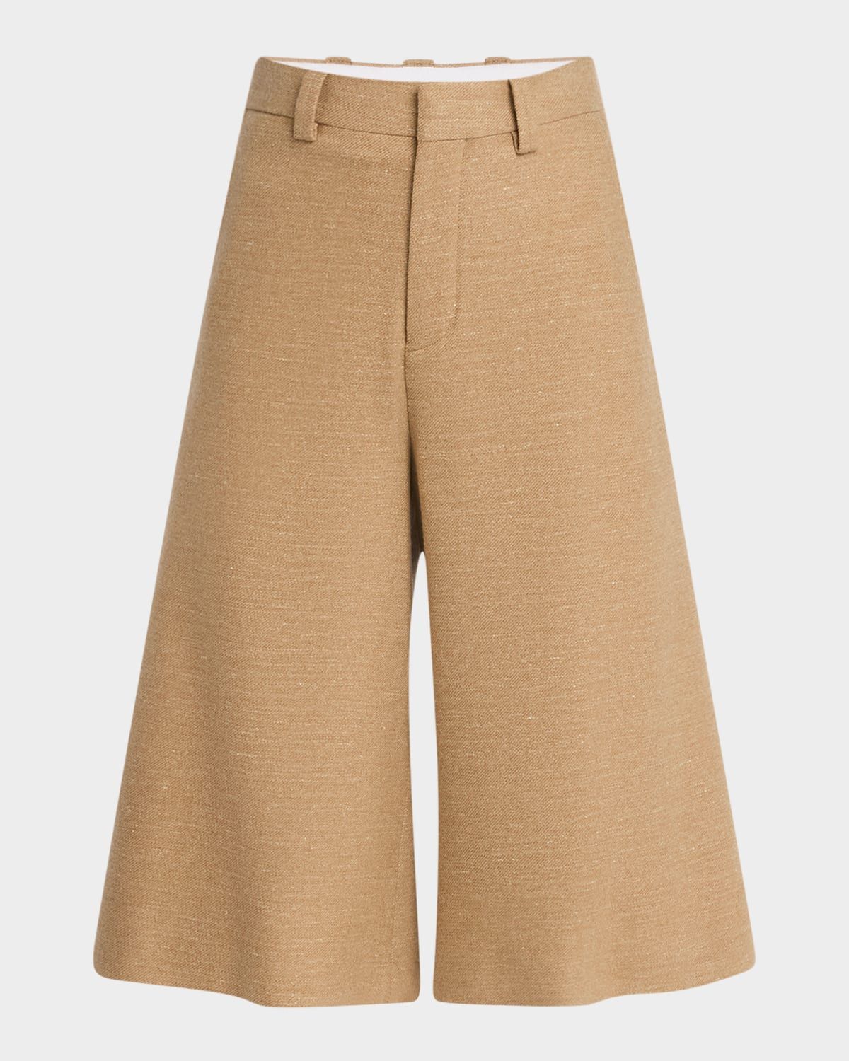 Drake Light Wool Cashmere Bermuda Shorts