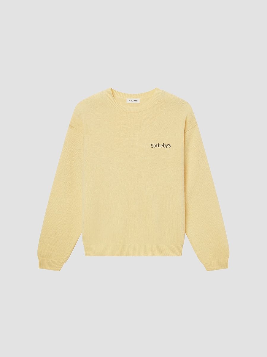 The Sotheby's Cashmere Sweater - Yellow - Size Large
