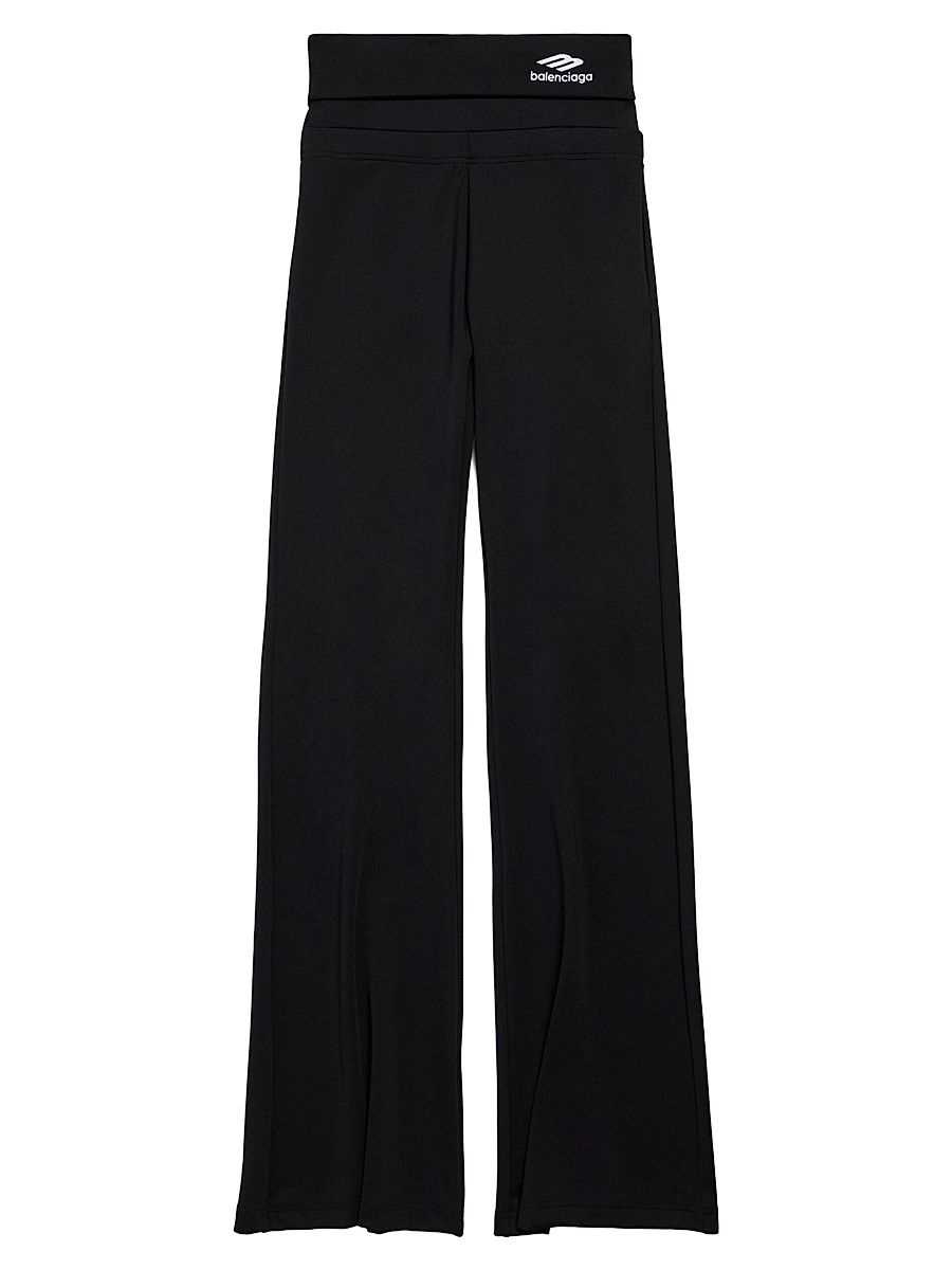 Women's 3B Sports Icon Foldover Leggings - Washed Black - Size Large