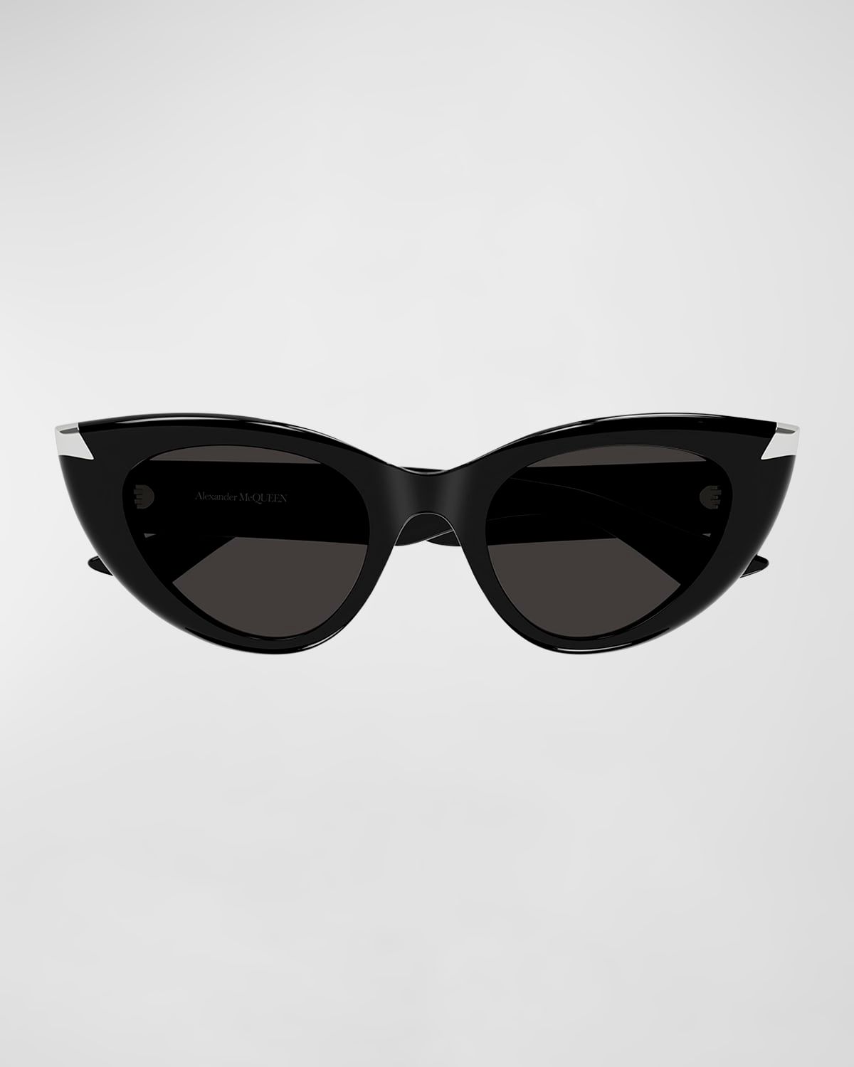 Sleek Acetate Cat-Eye Sunglasses