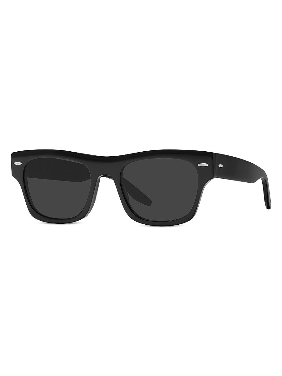 Men's Blackwell 53MM Rectangle Sunglasses - Black