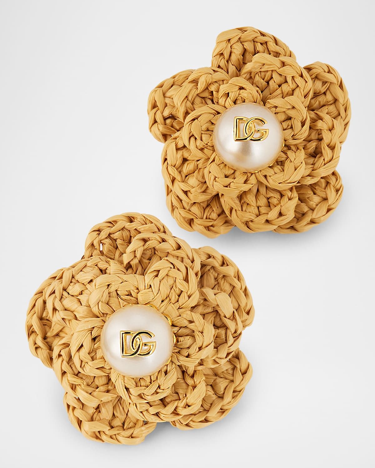 Bijoux Flower Clip Earrings