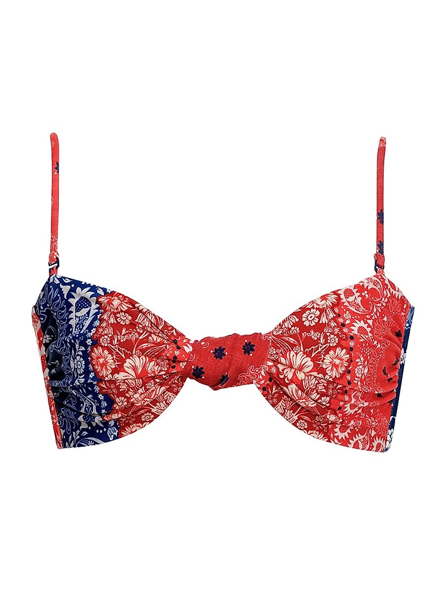 Women's Lucille Atma Bandana Bikini Top - Size XL