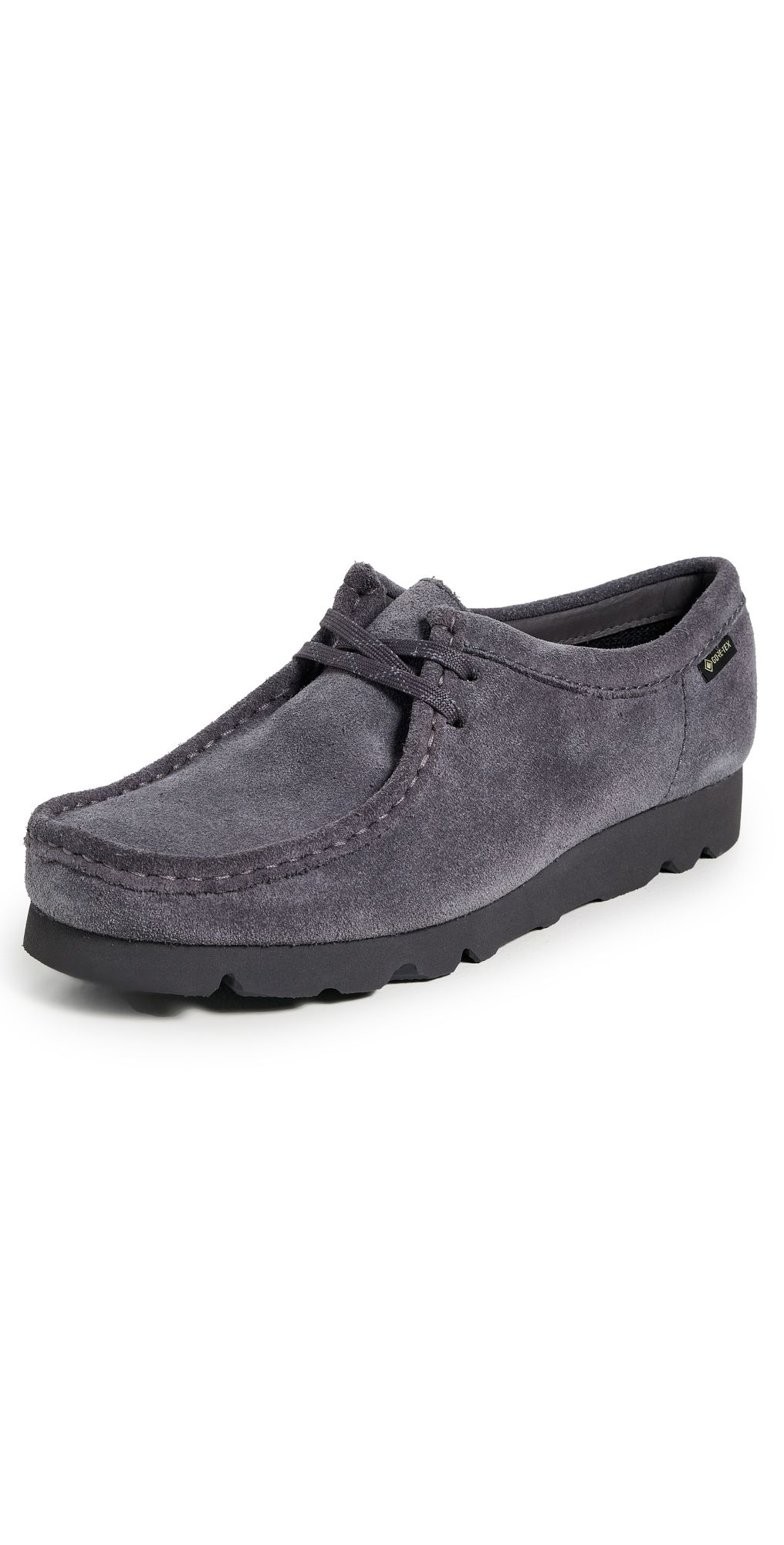 Clarks Wallabee Gore-Tex Flats Purple Grey Suede 7.5