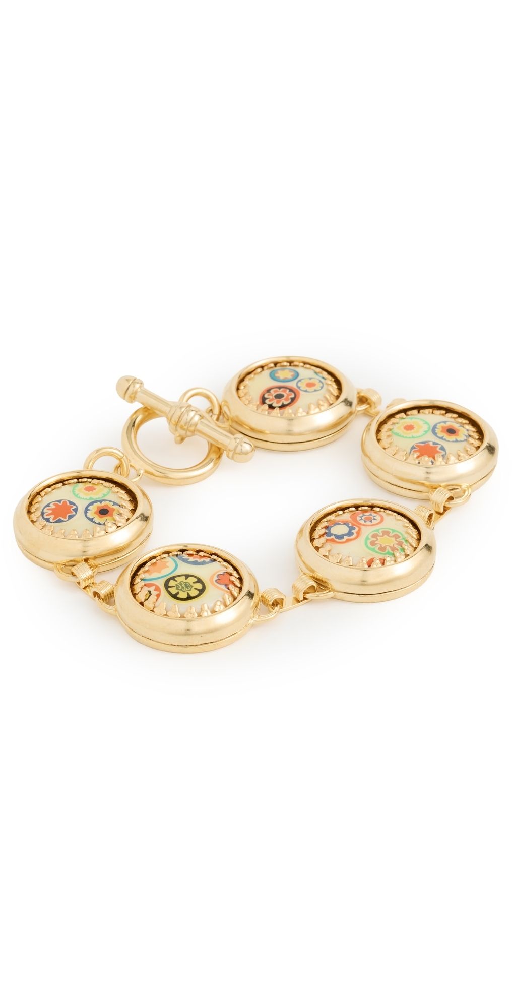 Brinker + Eliza Twiggy Bubble Bracelet Multi One Size