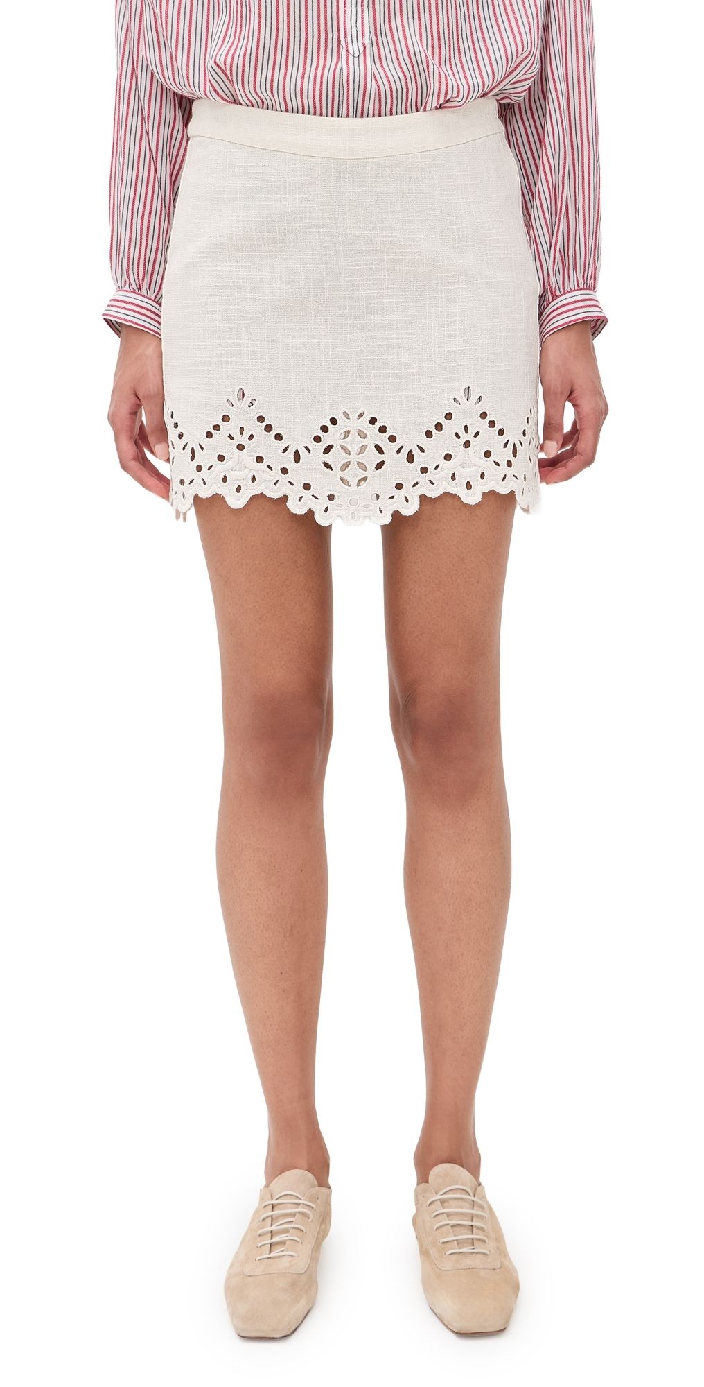 Isabel Marant Étoile Blouma Skirt White 36