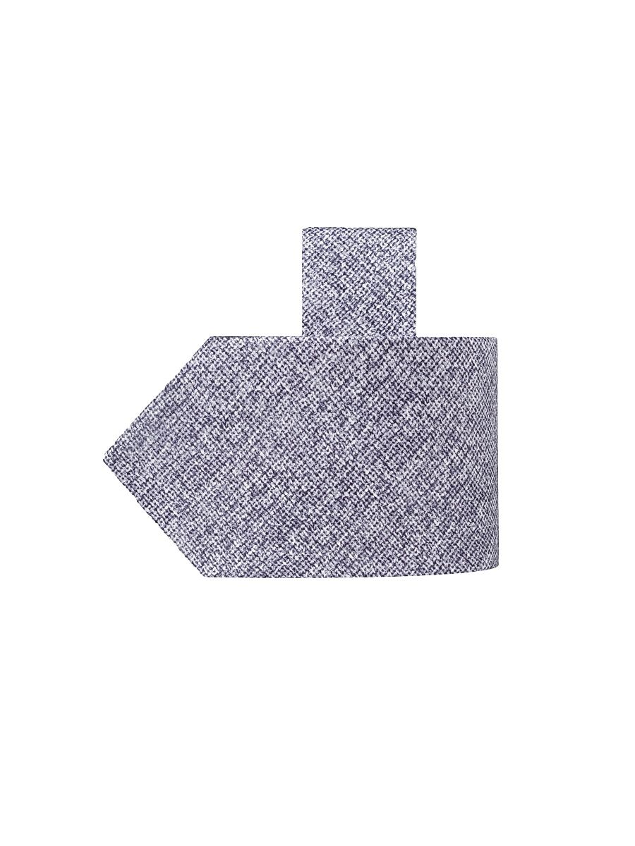 Men's Woven Silk Tie - Light Grey