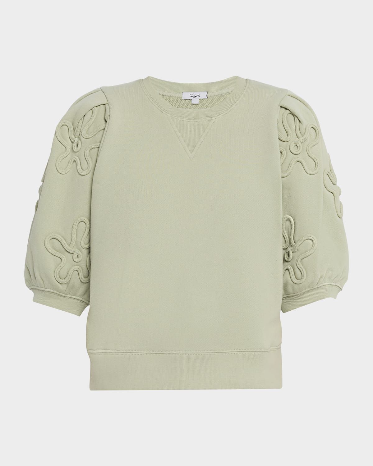 Camy Puff-Sleeve Sweatshirt