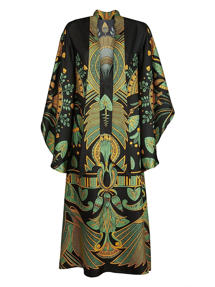 Women's Magnifico Midi Dress - The Nile Place Black - Size Small