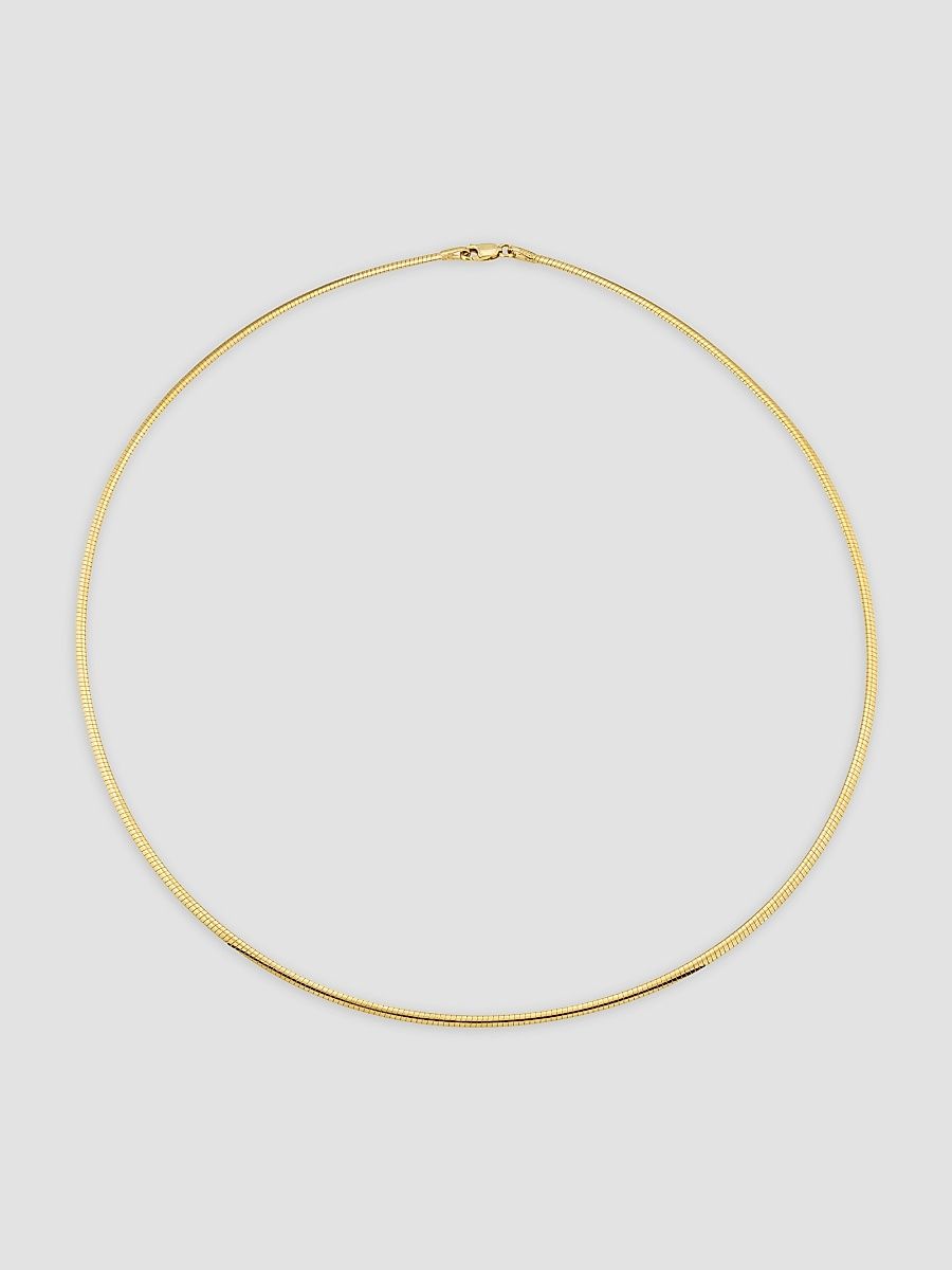 Women's 14K Yellow Gold Couture Collar Necklace - Gold - Size 18