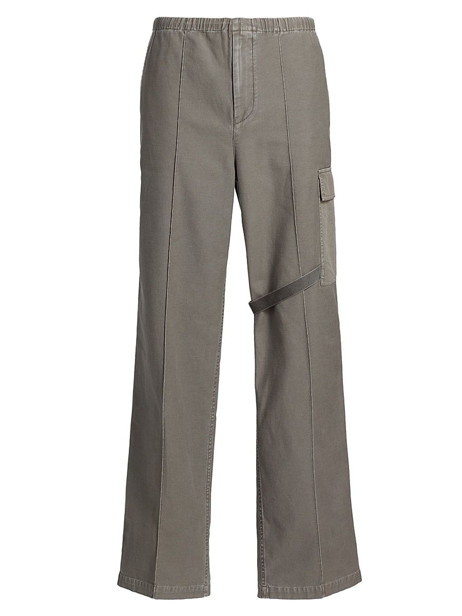 Men's Relaxed-Fit Cargo Pants - Stone - Size 34