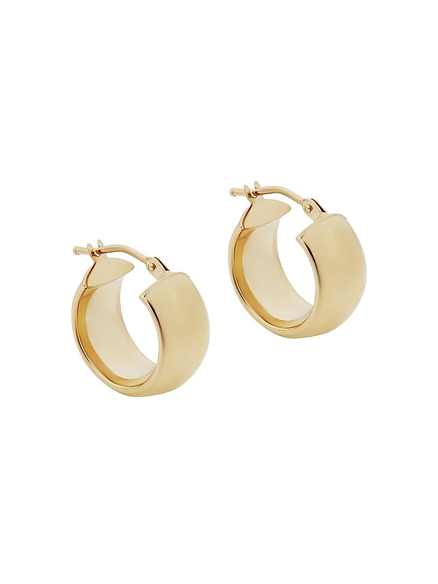 Women's 14K Yellow Gold High Society Hoops - Yellow Gold