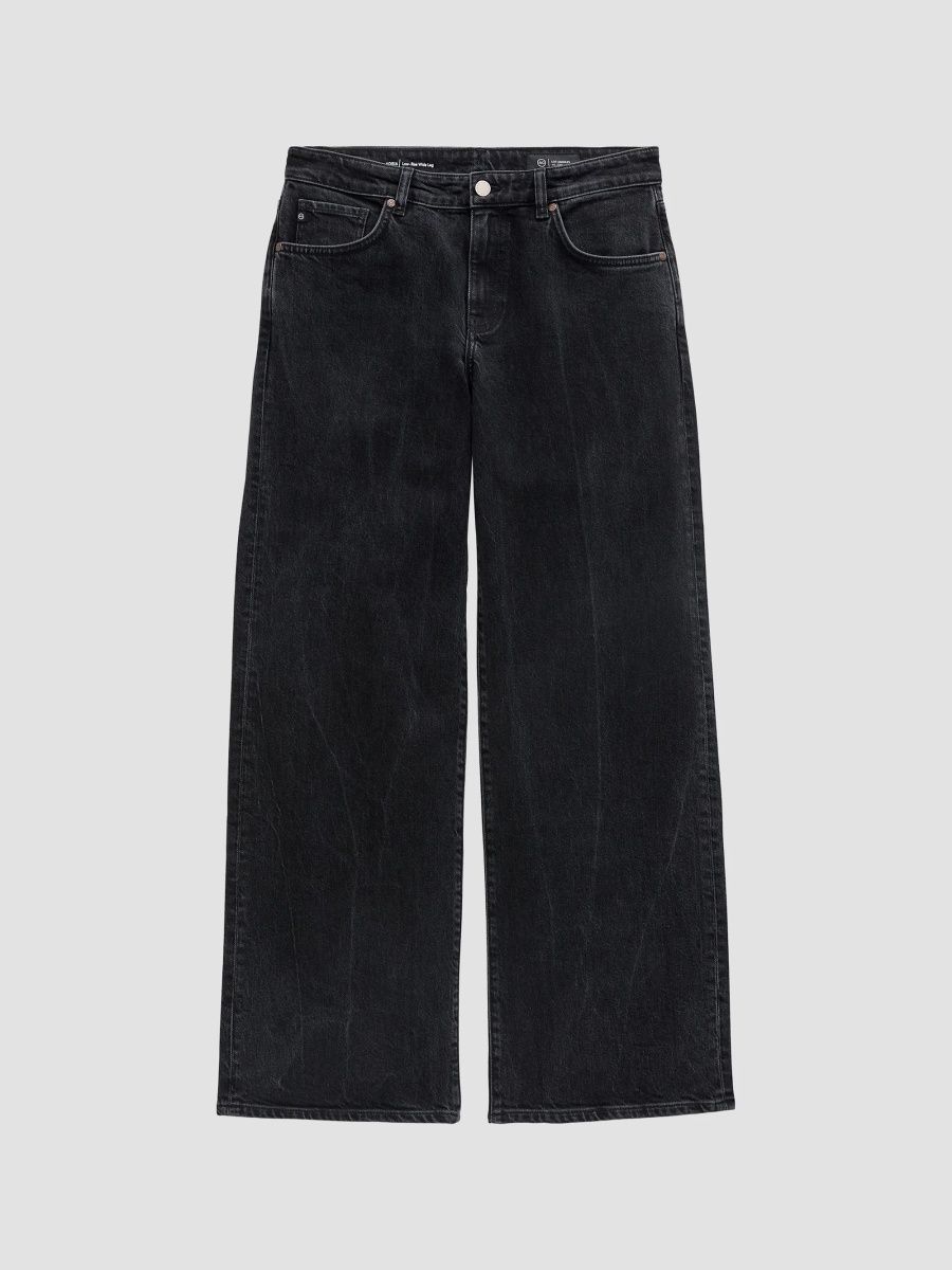AG Jeans Women's Adria Low-Rise Wide-Leg Jeans - Bossa Nova - Size 32