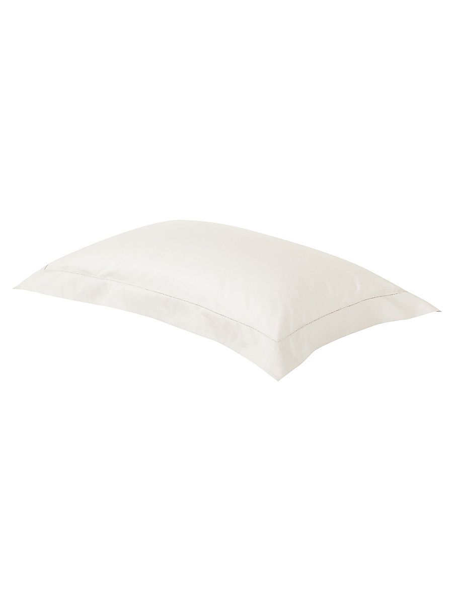 Single Ajour Egyptian Cotton Sham - White - Size King