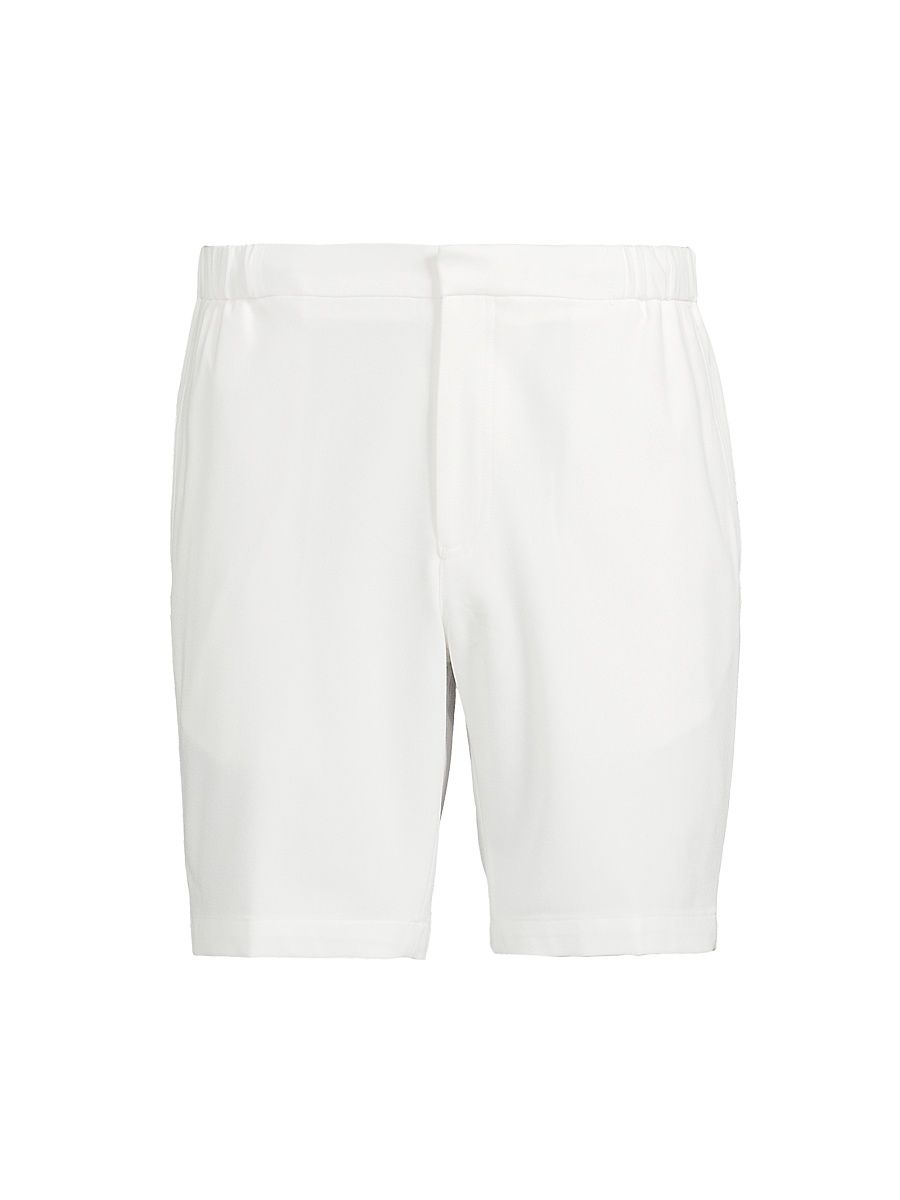Men's Drawstring Chino Shorts - White - Size 38