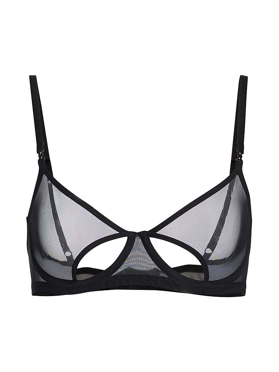 Women's Brienne Mesh Balconette Bra - Black - Size 36D