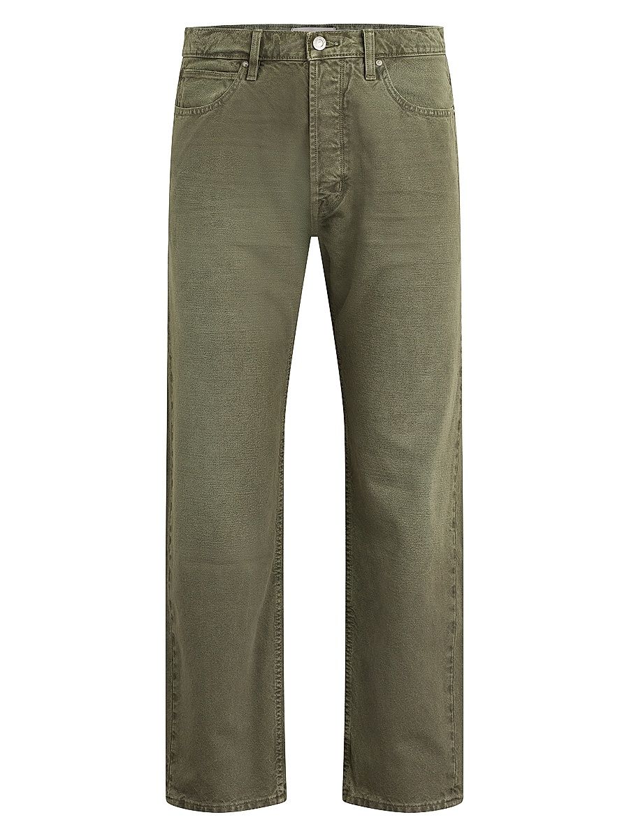 Men's Rylan Relaxed Straight-Leg Jeans - Distress Army - Size 28