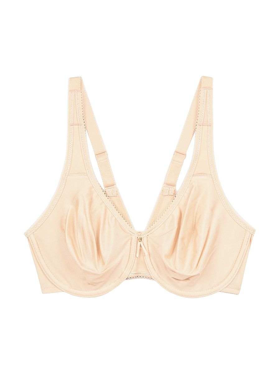 Women's Basic Beauty Full Figure Seamless Bra - Sand - Size 34H