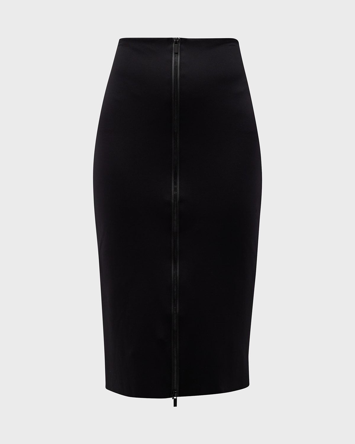 Neoprene CEO Full-Zip Pencil Skirt