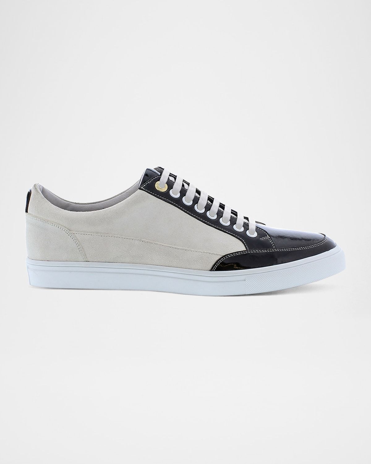 Men & apos;s Buffet Suede/Leather Low-Top Sneakers