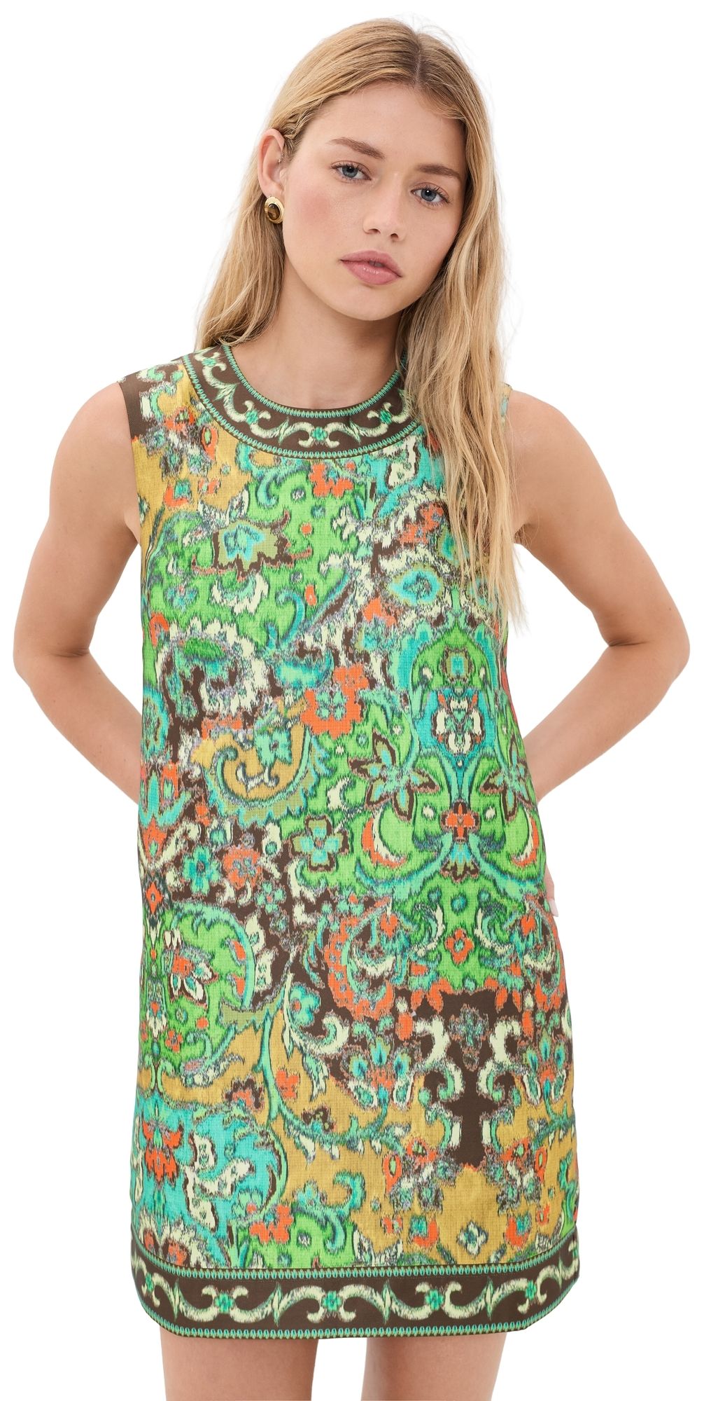 ALÉMAIS Charlotte Mini Dress Multi 6