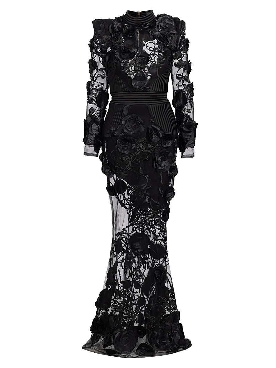 Women's One More Kiss Dear Gown - Black - Size 8