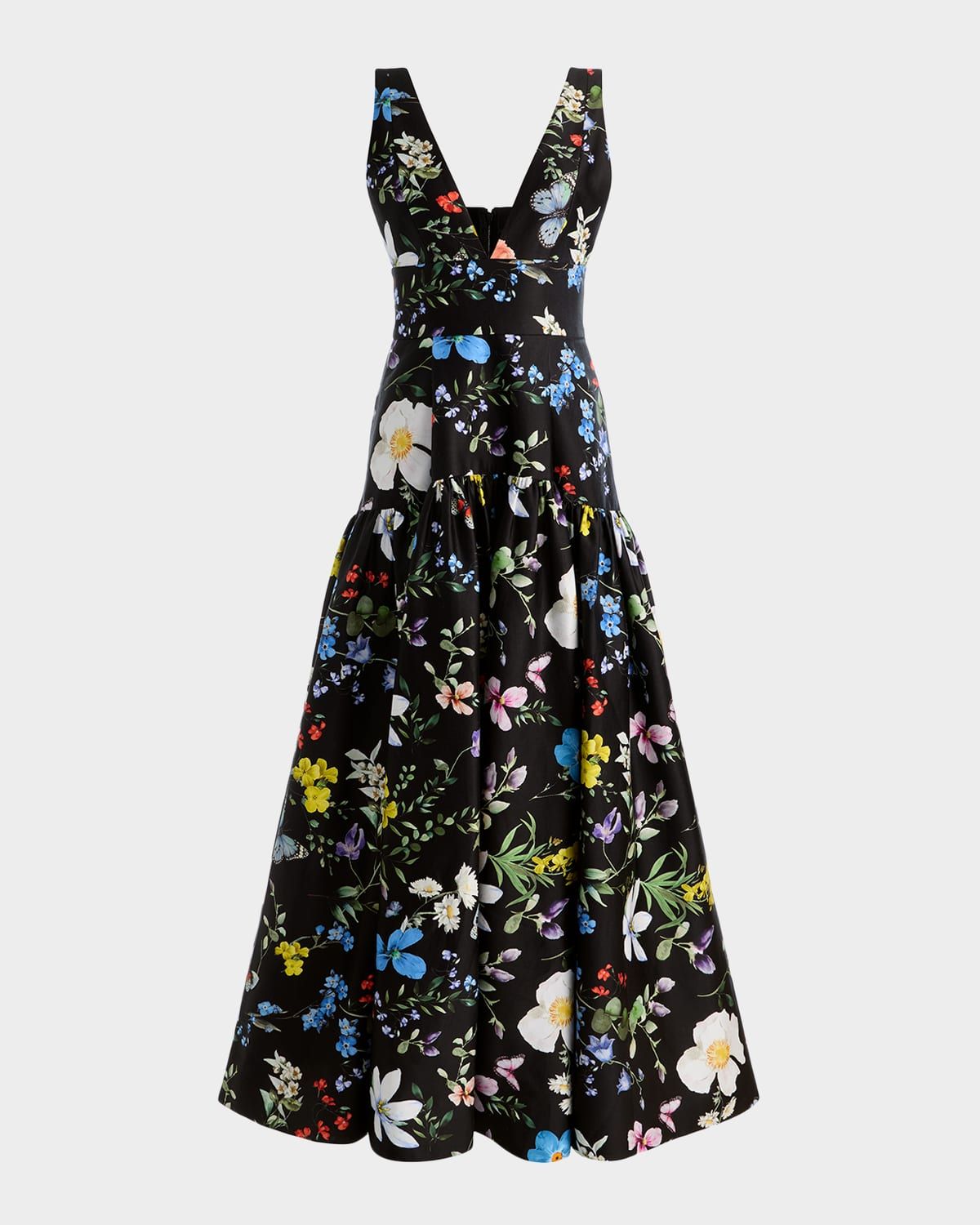 Lila Structured Maxi Dress