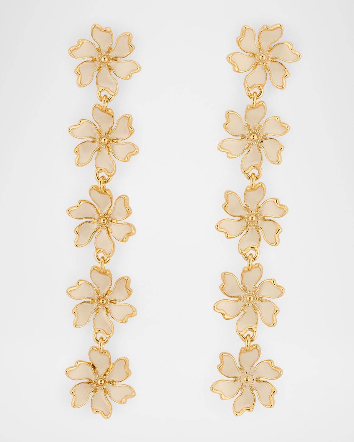 Cherry Blossom 5-Drop Earrings