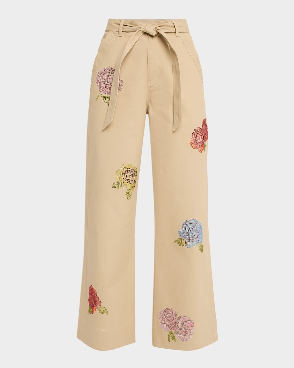 Mylah Heatset Roses Pants