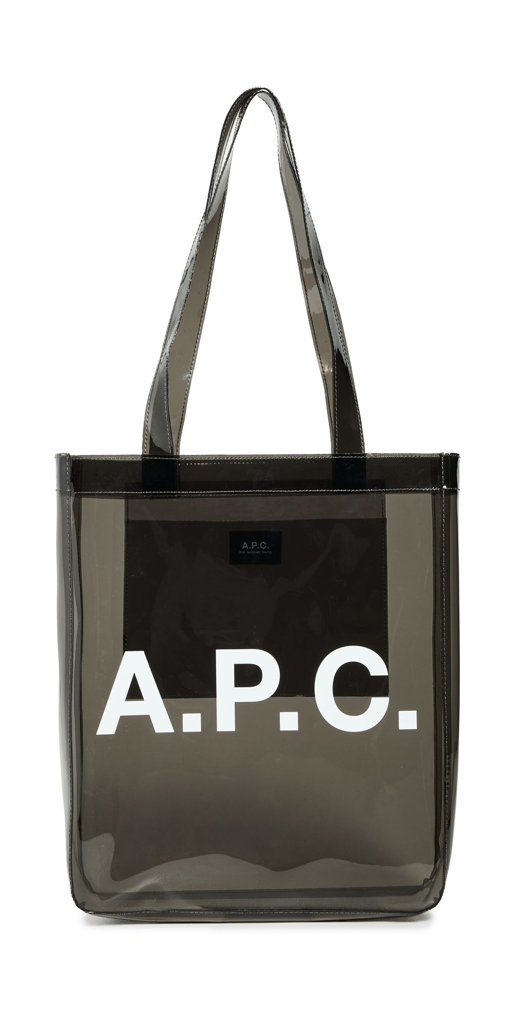 A. P.C. Lou Tote CAE DARK BROWN One Size