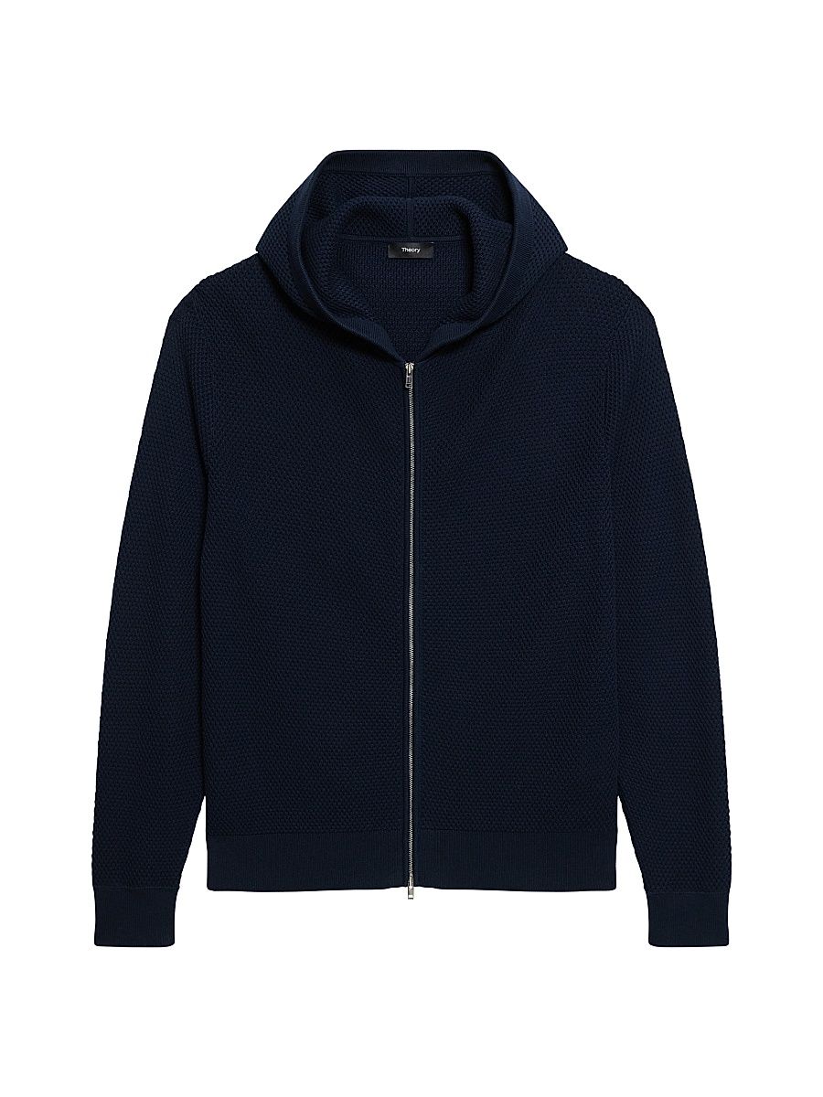 Men's Myhlo Full-Zip Cotton Hoodie - Baltic - Size XXL