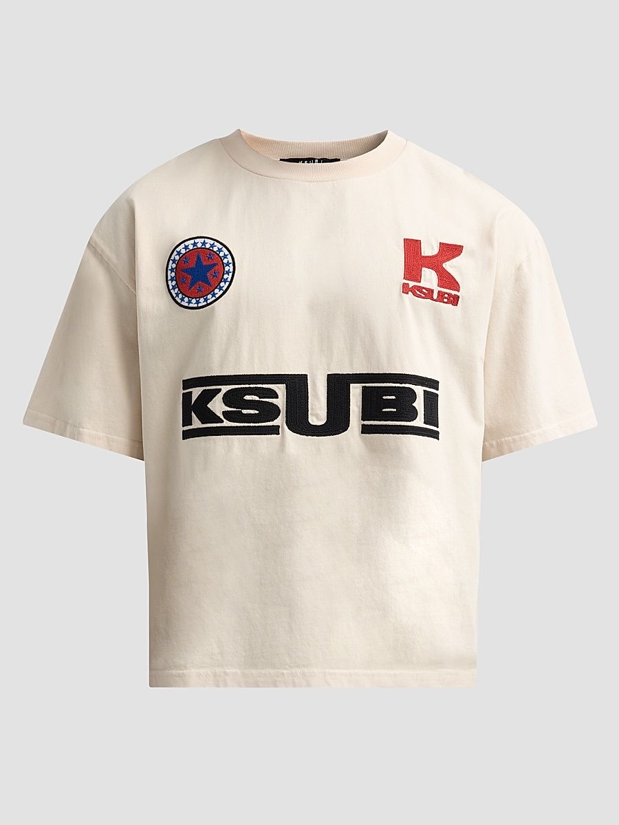 Men's Zoom Ekcess Logo T-Shirt - Natural - Size XXL