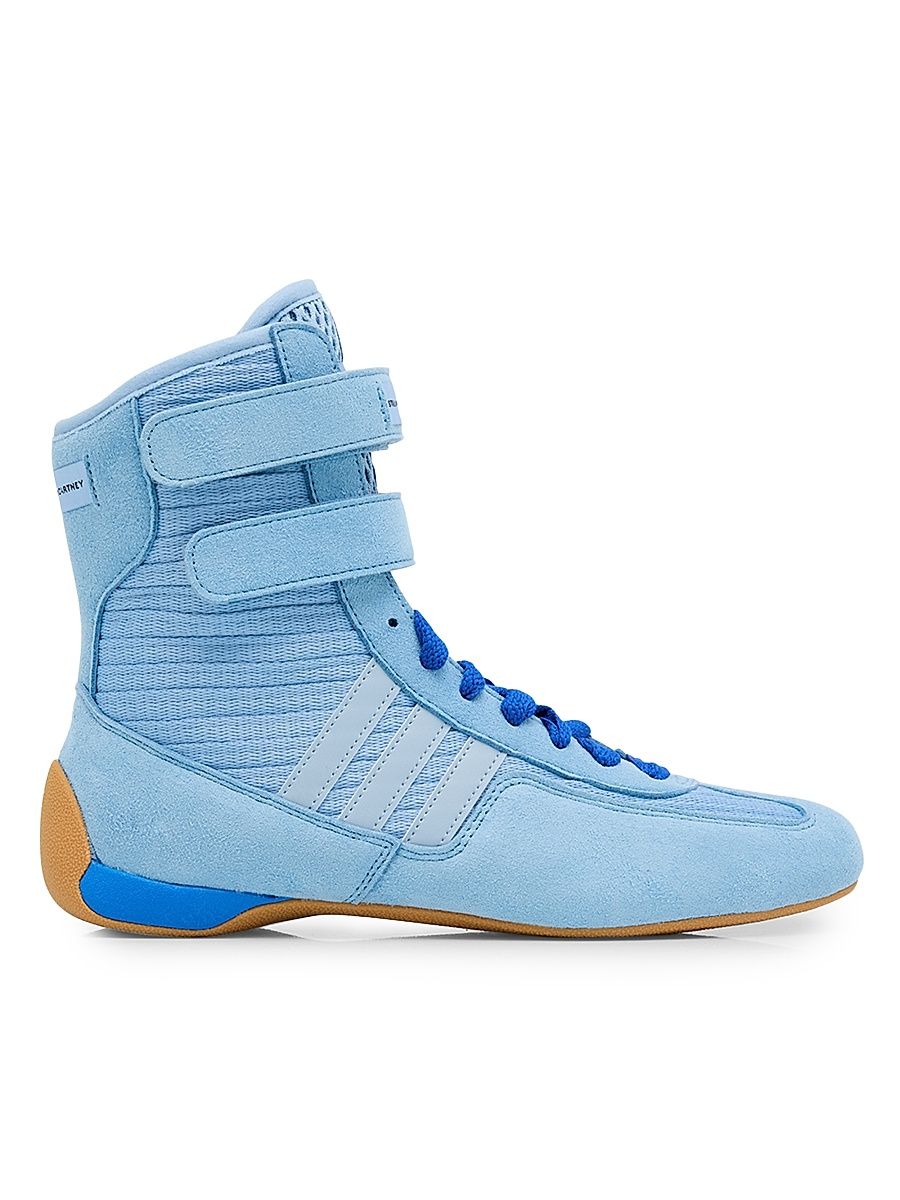 Women's Stella McCartney x adidas Rasant Logo Sneakers - Blue - Size 5