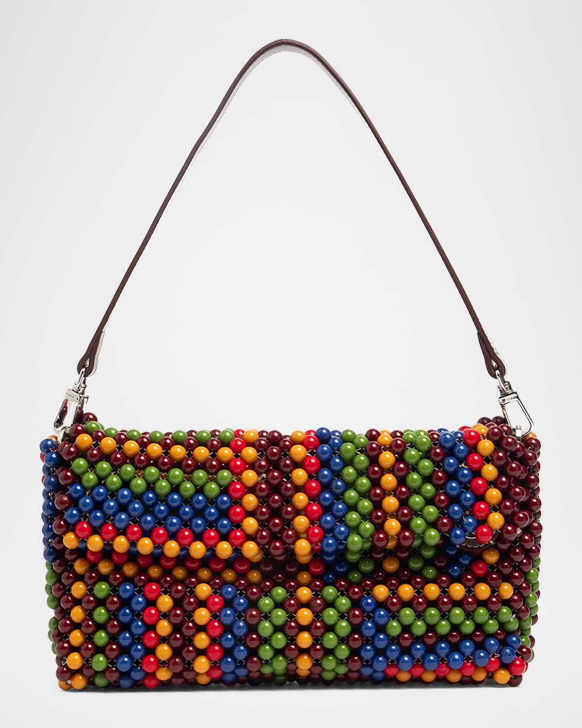 Timmy Convertible Beaded Shoulder Bag