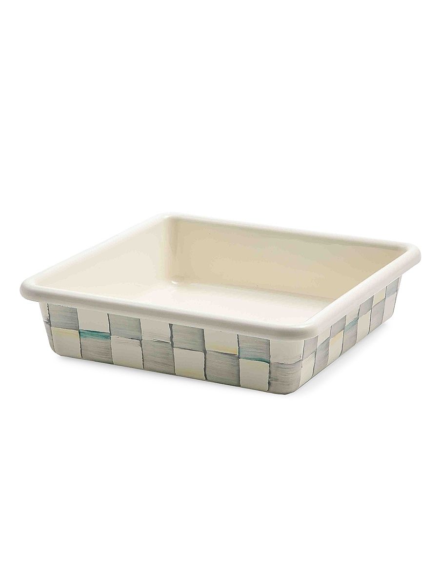 Sterling Check Enamel Baking Pan