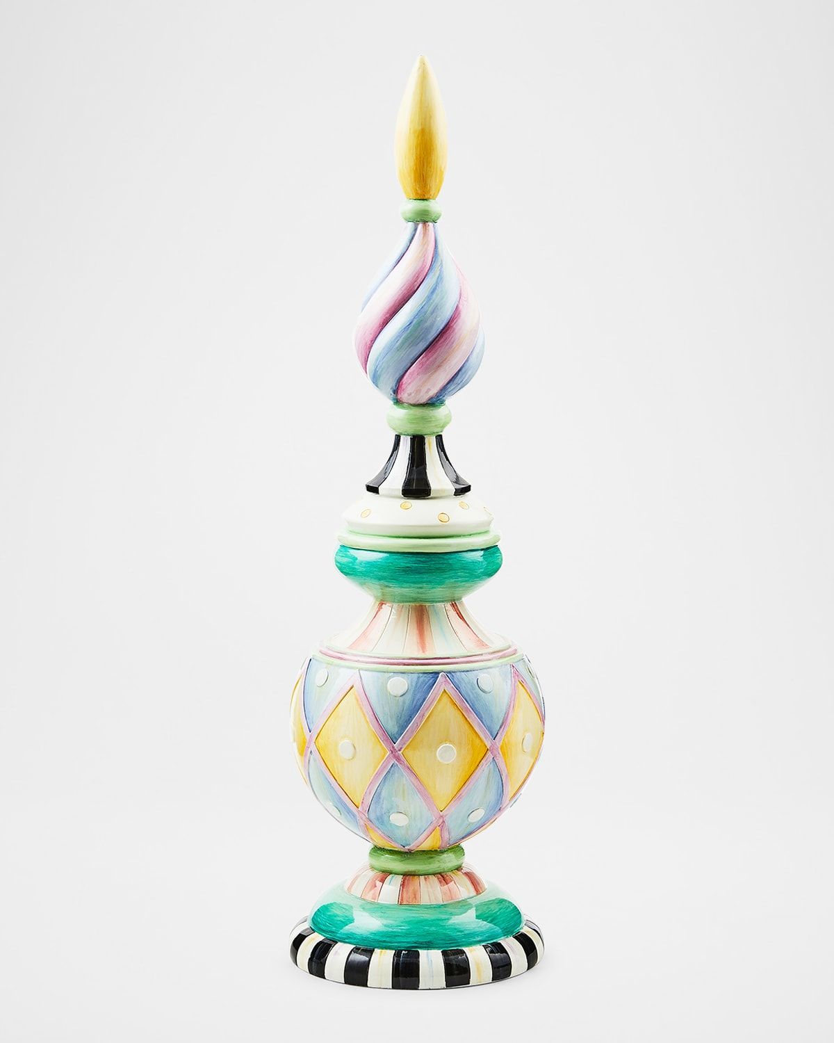 Rosy Meadow Short Finial