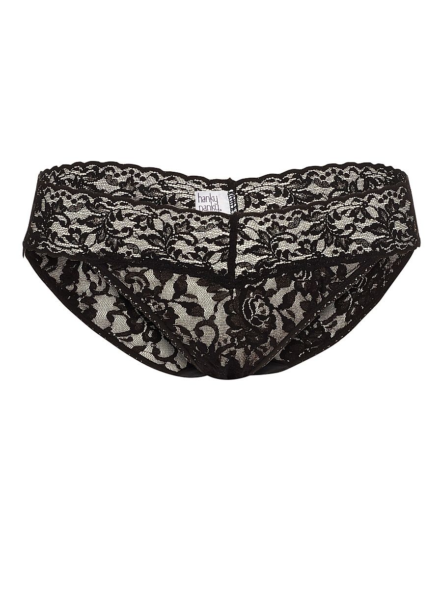 Hanky Panky Women's Signature Lace Vikini Brief - Black - Size XL