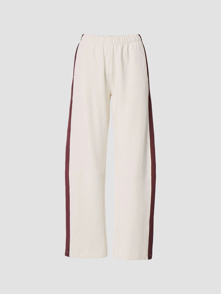 rag & bone Women's The Everyday Terry Seamed Trackpants - Dark Red Multi - Size XS