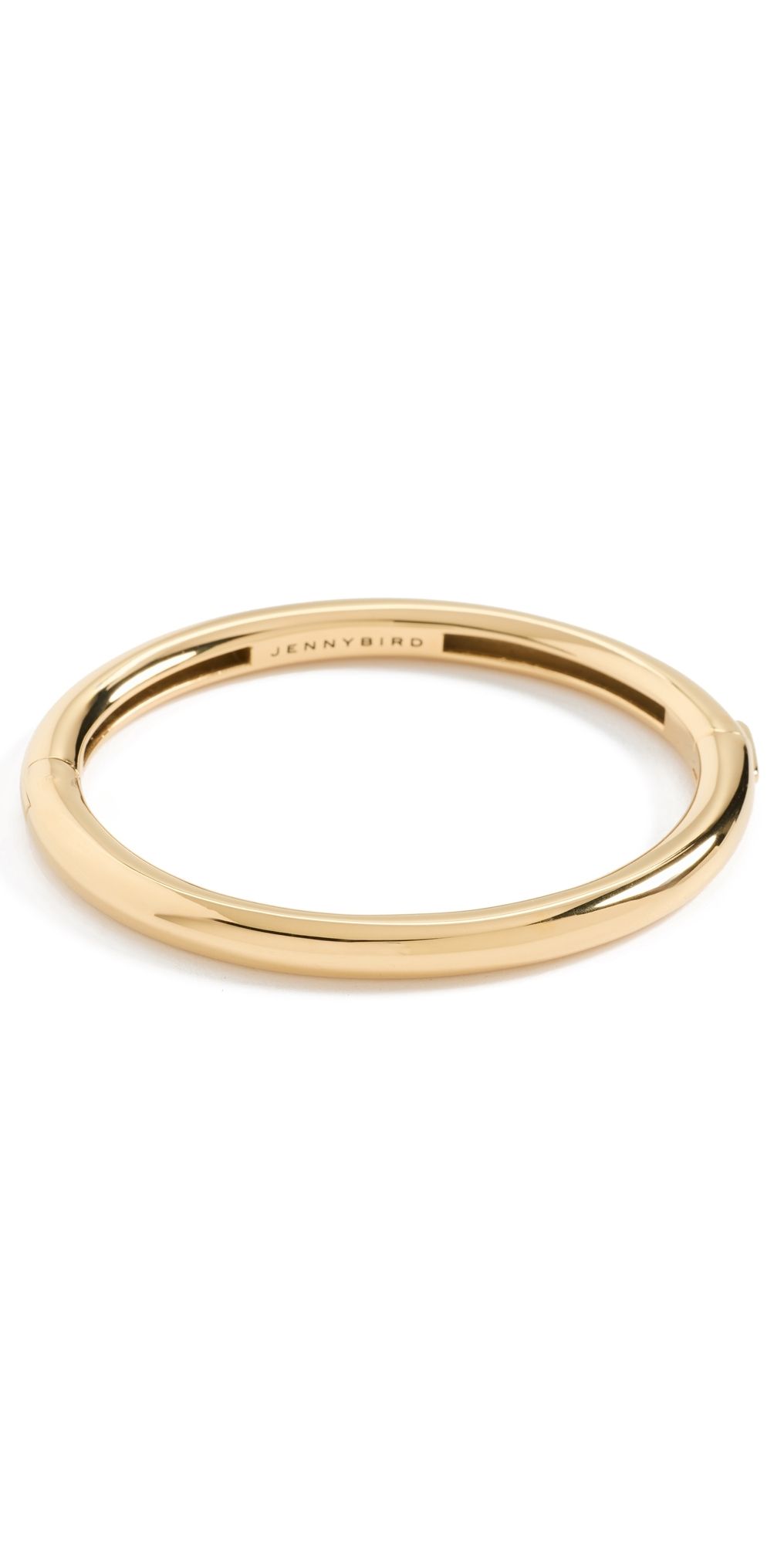 JENNY BIRD Gia Bangle High Polish Gold One Size