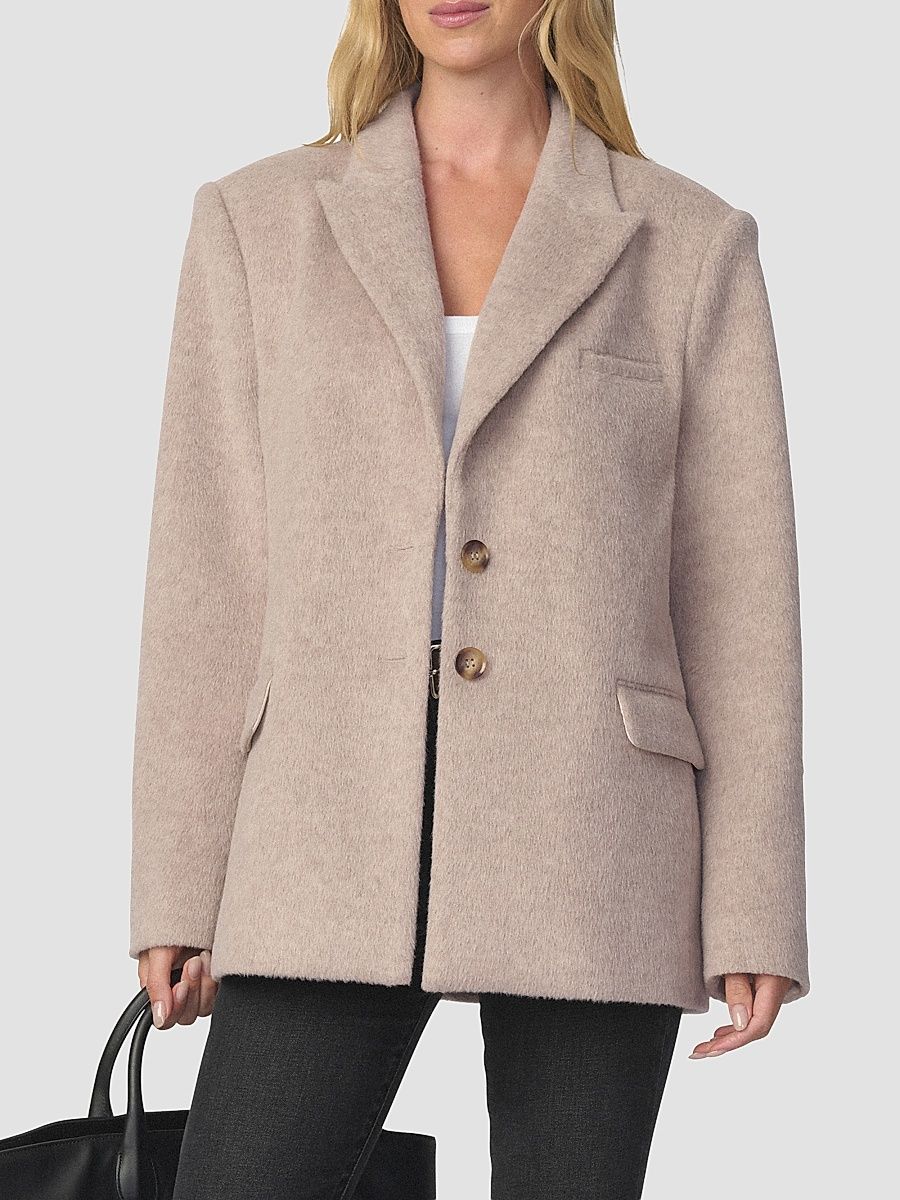 Women's The Boyfriend Blazer - Stone - Size XS