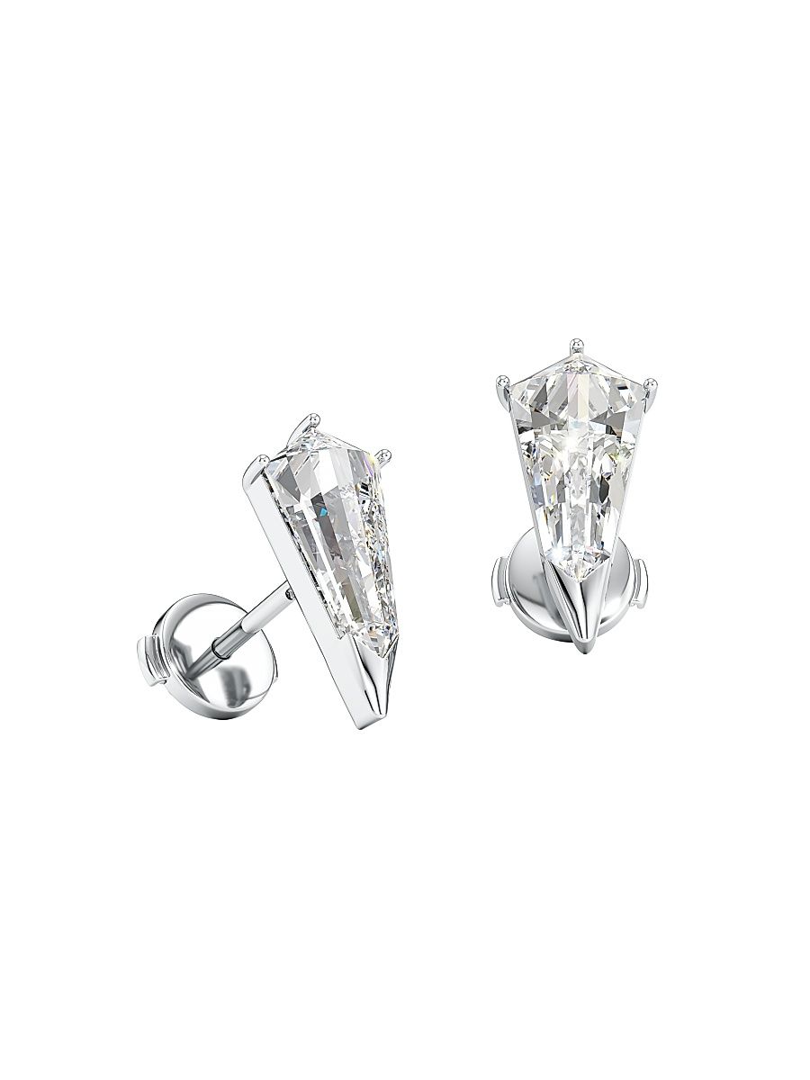 Women's Phoenix 18K White Gold & 3.33 TCW Lab-Grown Diamond Stud Earrings - White Gold